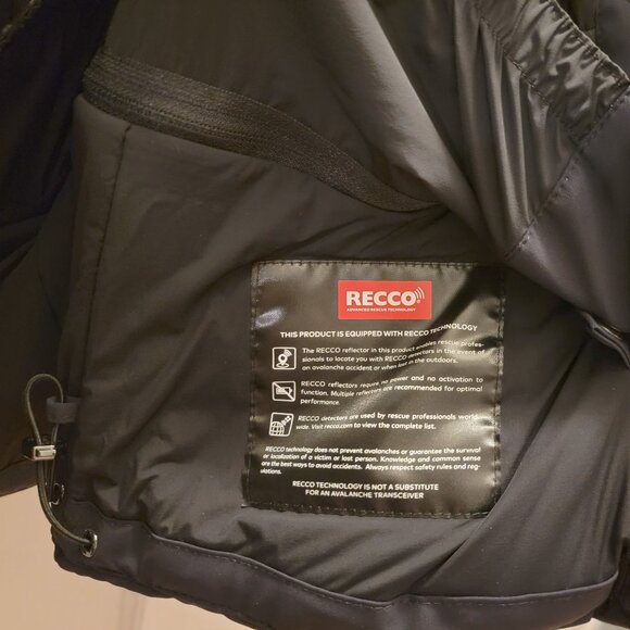 MACKAGE ELITA Ski Jacket - SIZE SMALL (special two-toned shell BLACK/BLUE) - Picture 2 of 16